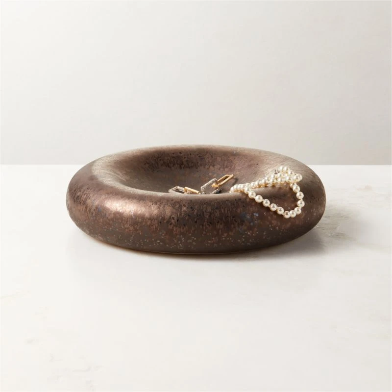 Kashima Bronze Catchall Dish 4 Kashima Bronze Catchall Dish - Image 2