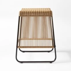 Katja Rattan Outdoor Counter Stool 13 Katja Rattan Outdoor Counter Stool -Cb2 KatjaCounterStoolSDSSS23