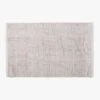 Keen Handknotted Viscose Silver Area Rug 5'x8' -Cb2 KeenHndknttdVscsJuteRug5X8F20
