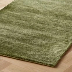 Kole Performance Nylon Olive Green Runner Rug 2.5'x8' -Cb2 KolePrfmNylnOlvRnnr2p5x8ROS23