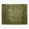 Kole Performance Nylon Olive Green Area Rug 5'x8'
