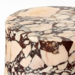 La Paloma Marble Outdoor Side Table 22 La Paloma Marble Outdoor Side Table -Cb2 LaPalomaSideTableAV2SSS23