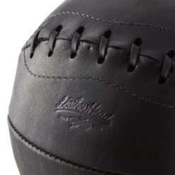 Leather Head Small Black Leather Basketball -Cb2 LeatherHeadMnBkLtrBsktblAVF19