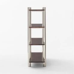 Legna Burl Wood Bookshelf 12 Legna Burl Wood Bookshelf -Cb2 Legna60inBurlWoodBookcaseSDSSF22