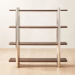 Legna Burl Wood Bookshelf 10 Legna Burl Wood Bookshelf -Cb2 Legna60inBurlWoodBookcaseSHF22