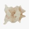 Light Tan Cowhide Area Rug 4'x6' -Cb2 LightTanCowhide4x6S19