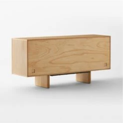 Lina Stone And White Oak Credenza -Cb2 LinaStoneCredenza3QBSSF22