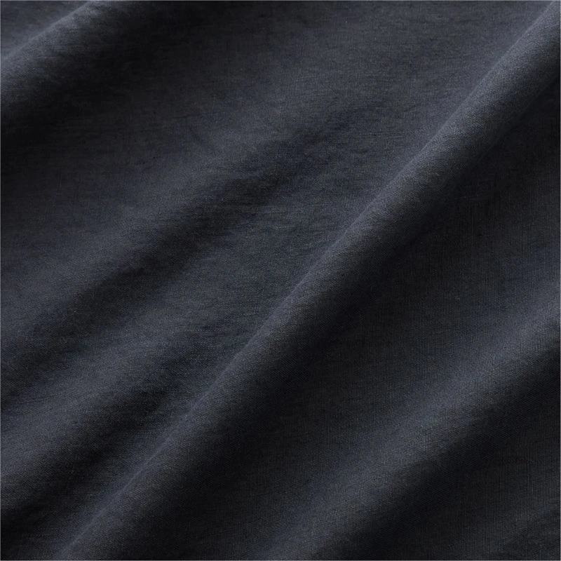 EUROPEAN FLAX™-Certified Linen Black Sheet Sets 4 EUROPEAN FLAX™-Certified Linen Black Sheet Sets - Image 2