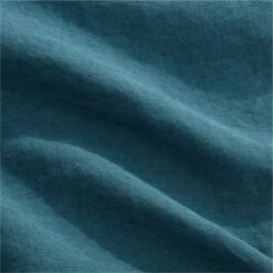 Linen Dark Teal King Pillowcases Set Of 2 -Cb2 LinenDarkTealFQDuvetAVSHF21 1