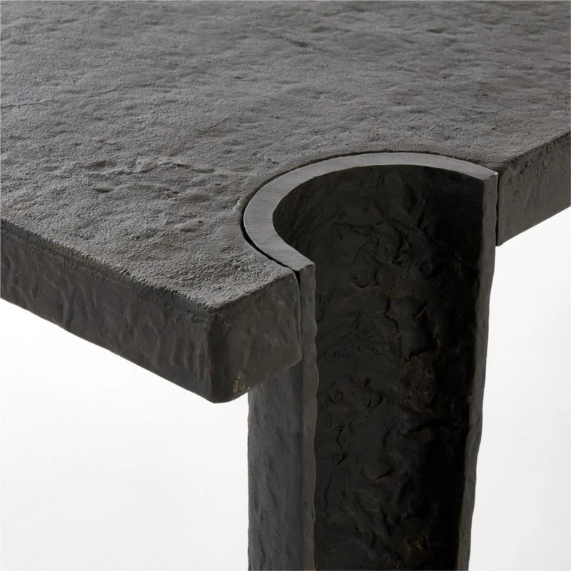 Lorenn Cast Metal Outdoor Dining Table 7 Lorenn Cast Metal Outdoor Dining Table - Image 5