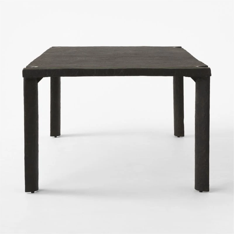 Lorenn Cast Metal Outdoor Dining Table 6 Lorenn Cast Metal Outdoor Dining Table - Image 4