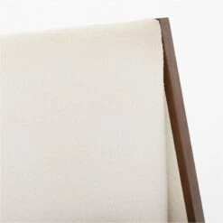 Malena White Boucle Queen Bed 16 Malena White Boucle Queen Bed -Cb2 MalenaQueenBedAVSSF22