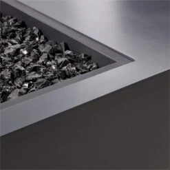 Manhattan Concrete Fire Table Graphite -Cb2 ManhattanChrclFireTableAV2SHS23