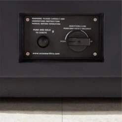 Manhattan Concrete Fire Table Graphite -Cb2 ManhattanChrclFireTableAV3SHS23