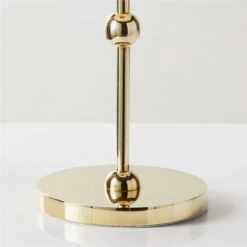 Marceau Boule Polished Brass Table Lamp -Cb2 MarceauPolBrsBlTblLampAVSHS23