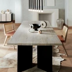 Mariana White Wash Teak Dining Table 12 Mariana White Wash Teak Dining Table -Cb2 MarianaWhiteWashTeakDiningJL20 1x1