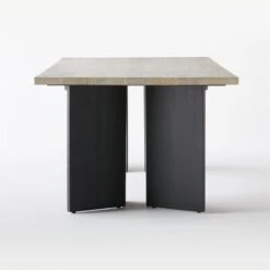 Mariana White Wash Teak Dining Table 14 Mariana White Wash Teak Dining Table -Cb2 MarianaWtWshTeakDnngTblSDF20