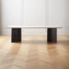 Mariana White Wash Teak Dining Table -Cb2 MarianaWtWshTeakDnngTblSHF20 1x1