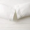 Marisal Organic Cotton 400 Thread Count Percale White Sheet Set 2 Marisal Organic Cotton 400 Thread Count Percale White Sheet Set -Cb2 MarisalPc400TCWtQSheetStSHF23