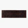 Marlowe Handknotted Black And Red Runner Rug 2.5'x8' -Cb2 MarloweBkNRdHdkdRnr2p5X8SSF22