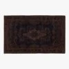 Marlowe Handknotted Black And Red Area Rug 5'x8' -Cb2 MarloweBkNRdHdkndRug5X8SSF22