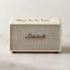 Marshall Acton III White Bluetooth Speaker -Cb2 MarshallActonIIIWhtBTSpkrHSHF22