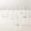 Marta Double Old-Fashioned Glasses Set Of 6 2 Marta Double Old-Fashioned Glasses Set Of 6 -Cb2 MartaDOFS6SHF22