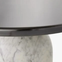 Martini Side Table With White Marble Base 14 Martini Side Table With White Marble Base -Cb2 MartiniTableWWhtMarbleBsAVF19