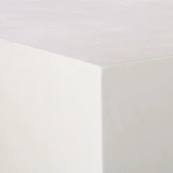 Matter Ivory Cement Rectangle Coffee Table -Cb2 MatterIvryRectCoffeeTblAVS20