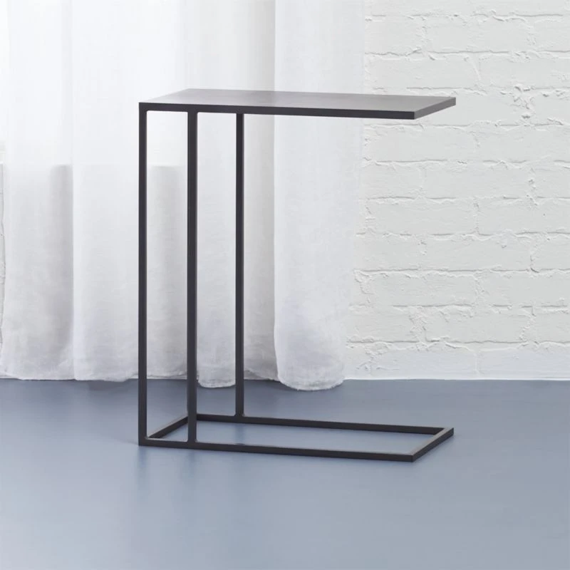 Mill Black Metal C Side Table 3 Mill Black Metal C Side Table
