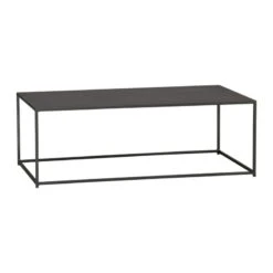 Mill Black Metal Coffee Table 11 Mill Black Metal Coffee Table -Cb2 MillCoffeeTable3QF13