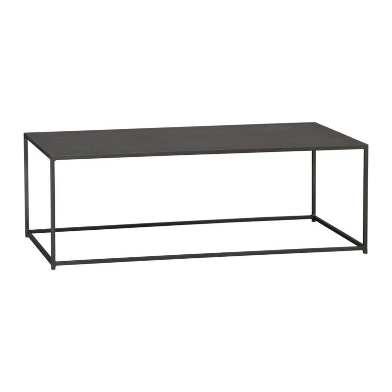 Mill Black Metal Coffee Table 7 Mill Black Metal Coffee Table - Image 5