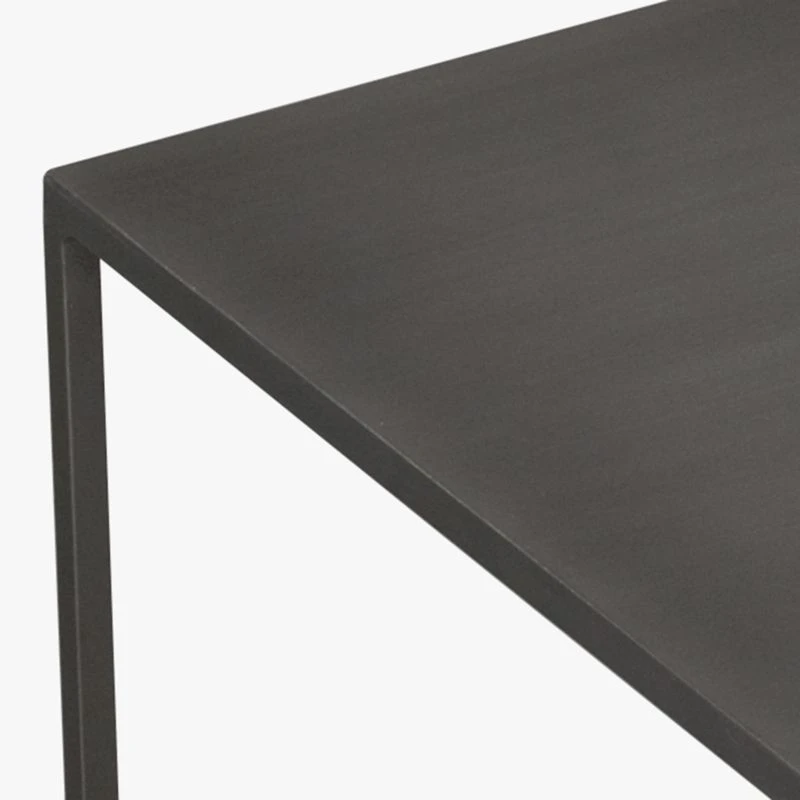 Mill Black Metal Coffee Table 5 Mill Black Metal Coffee Table - Image 3