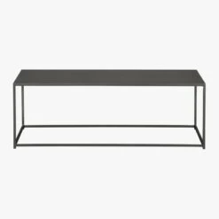 Mill Black Metal Coffee Table 10 Mill Black Metal Coffee Table -Cb2 MillCoffeeTableF13