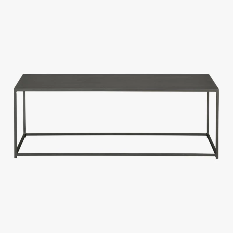 Mill Black Metal Coffee Table 6 Mill Black Metal Coffee Table - Image 4