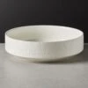 Millye Ivory Serving Bowl 2 Millye Ivory Serving Bowl -Cb2 MillyeIvoryServingBowlSHF20