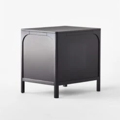 Miri 2-Drawer Black Cane Nightstand 14 Miri 2-Drawer Black Cane Nightstand -Cb2 MiriNightstand3QBSSF21