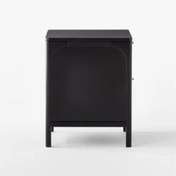 Miri 2-Drawer Black Cane Nightstand 13 Miri 2-Drawer Black Cane Nightstand -Cb2 MiriNightstandSDSSF21