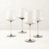 Muse Smoked Red Wine Glass Set Of 4 2 Muse Smoked Red Wine Glass Set Of 4 -Cb2 MuseSmkRedWineGlassS4SHS23