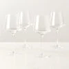 Muse White Wine Glass Set Of 4 -Cb2 MuseWhiteWineGlsssS4SHF22