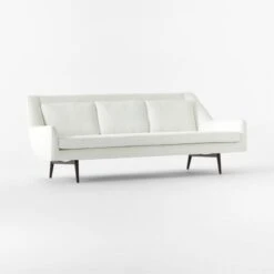 Origami Ivory Boucle Sofa 10 Origami Ivory Boucle Sofa -Cb2 OrigamiIvoryVlvtSofa3QSSF22