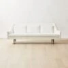Origami Ivory Boucle Sofa