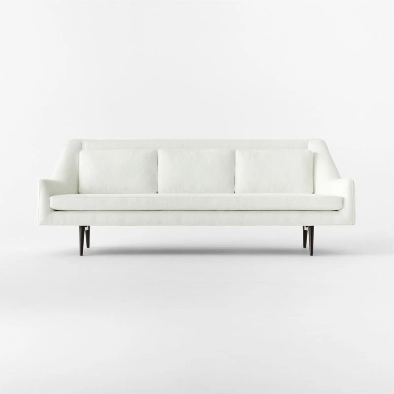 Origami Ivory Boucle Sofa 4 Origami Ivory Boucle Sofa - Image 2