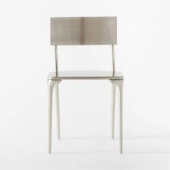 Oro Polished Silver Dining Chair 13 Oro Polished Silver Dining Chair -Cb2 OroPlshdSlvrDiningChairSOSSS22