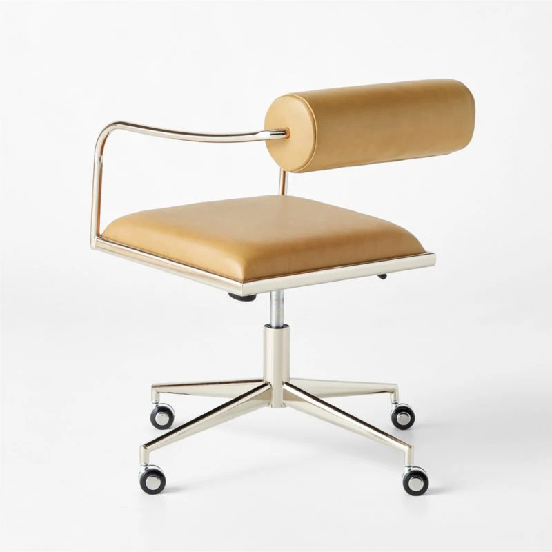 Orsen Saddle Leather Office Chair 8 Orsen Saddle Leather Office Chair - Image 6