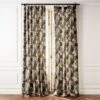 Palm Grove Jungle-Print Window Curtain Panel 48"x84" -Cb2 PalmGroveCrtnPanel96inSHF22
