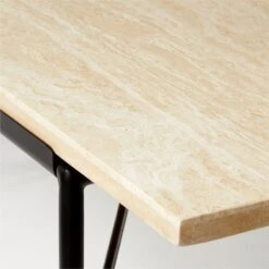 Pavilion Travertine Outdoor Dining Table Model 6141 11 Pavilion Travertine Outdoor Dining Table Model 6141 -Cb2 Pavilion6141TrvrtnDngTblAVSSS21