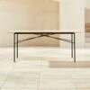 Pavilion Travertine Outdoor Dining Table Model 6141 -Cb2 Pavilion6141TrvrtnDngTblSHS21 1x1