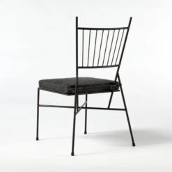 Pavilion Dining Chair With Grey Sunbrella ® Cushion Model 6350 Set Of 4 14 Pavilion Dining Chair With Grey Sunbrella ® Cushion Model 6350 Set Of 4 -Cb2 Pavilion6150GrArmlssDnCh3QBSSS21