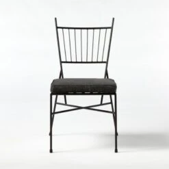 Pavilion Dining Chair With Grey Sunbrella ® Cushion Model 6350 Set Of 4 11 Pavilion Dining Chair With Grey Sunbrella ® Cushion Model 6350 Set Of 4 -Cb2 Pavilion6150GrArmlssDnChSOSSS21